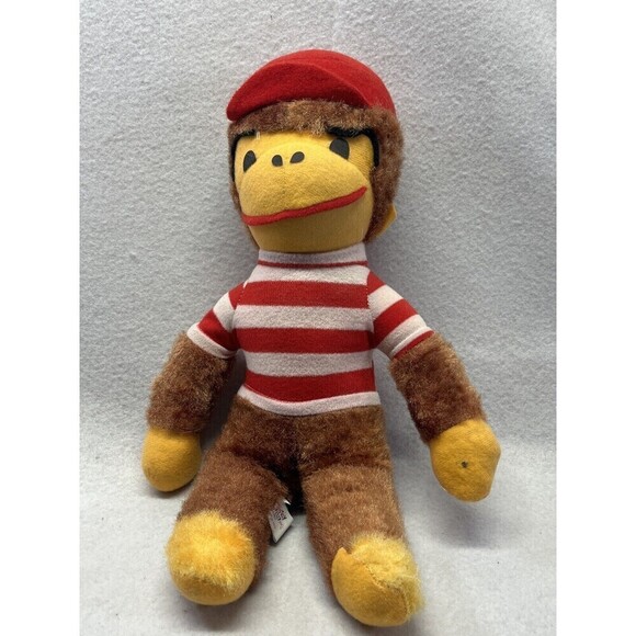 Superior Toy Novelty Inc Other - Vintage Stuffed Plush Monkey Carnival Prize 16  In Superior Toy Novelty Inc 50s